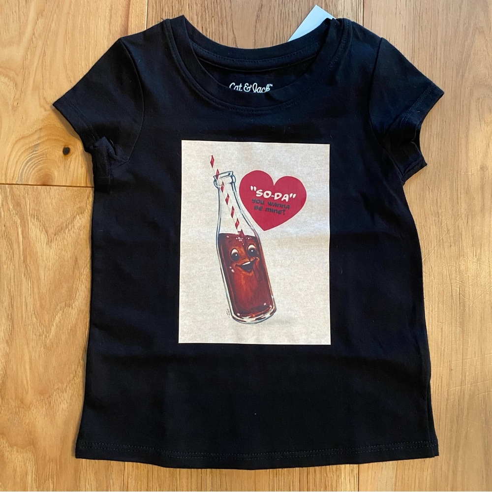 Vintage Soda Pop Toddler Girls Shirt Size 2T